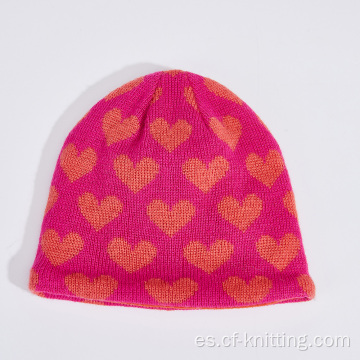 Invierno lindo gorro de punto para niños